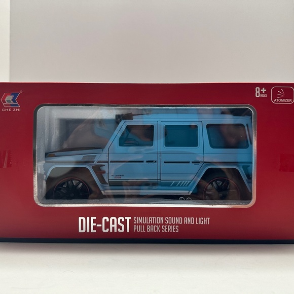 mercedes-benz g wagon G-CLASS 1:18 G700 SUV Metal Diecast Alloy Toys Cars Toy le - Picture 10 of 10
